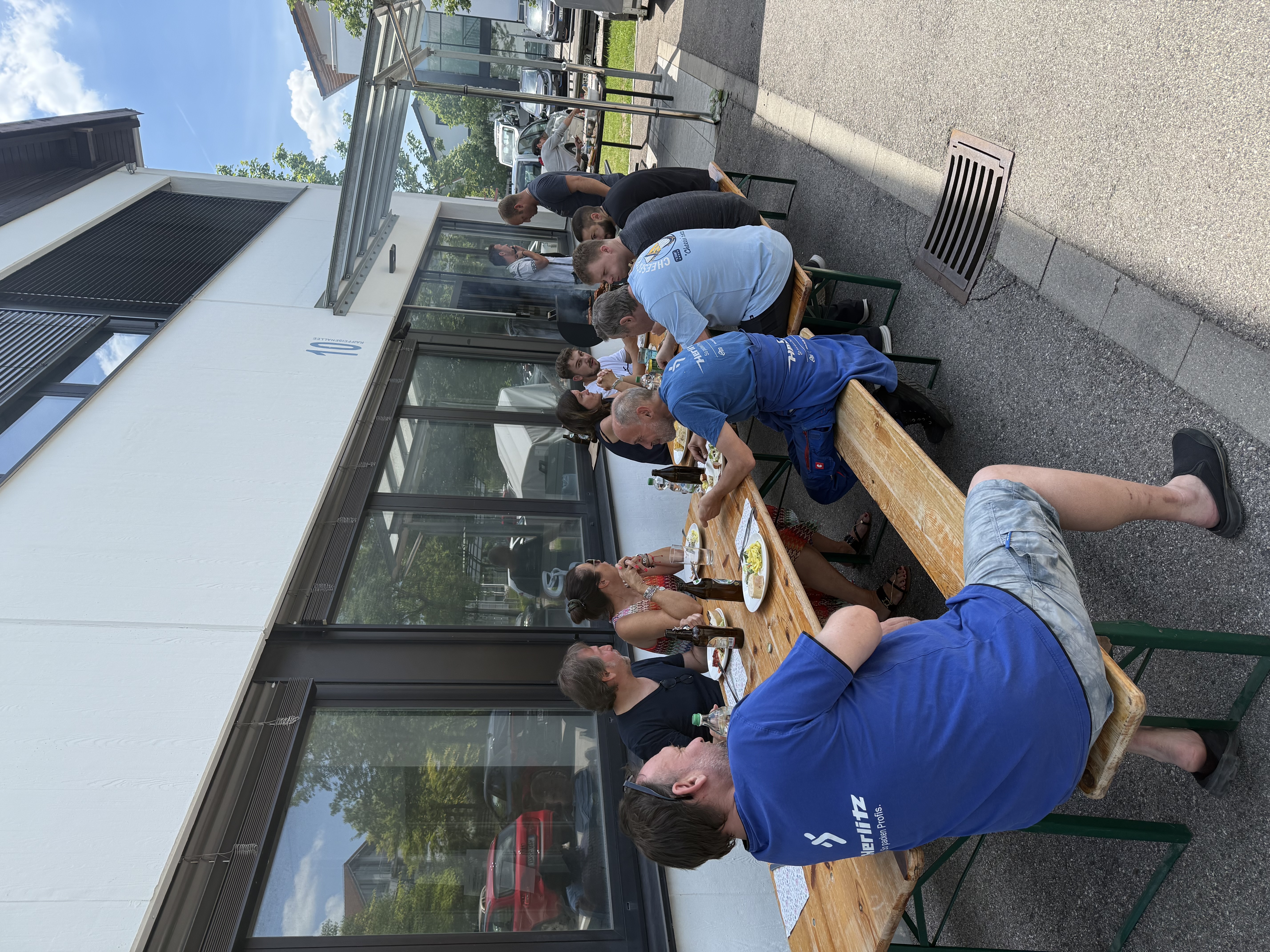 Herlitz Mitarbeiter beim Sommerfest