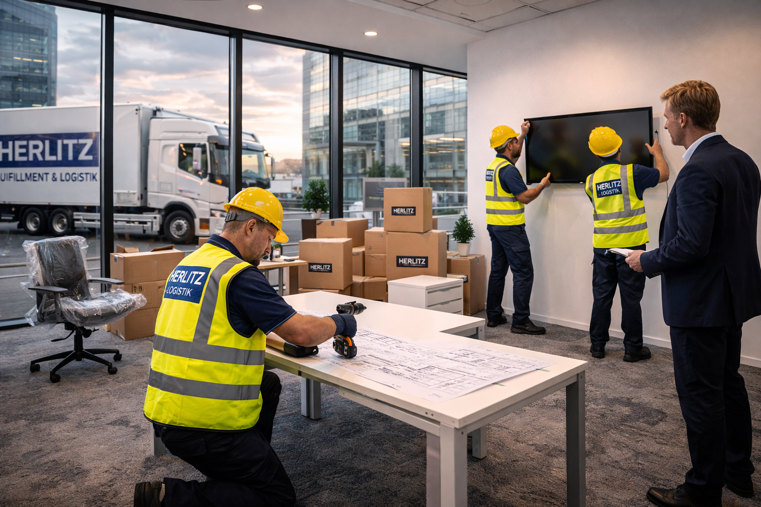 Herlitz Business Relocation Montage