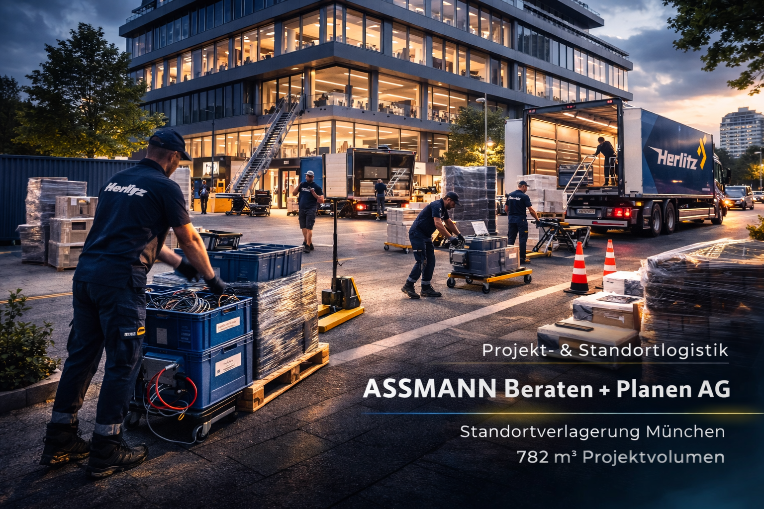 Projektlogistik Herlitz München