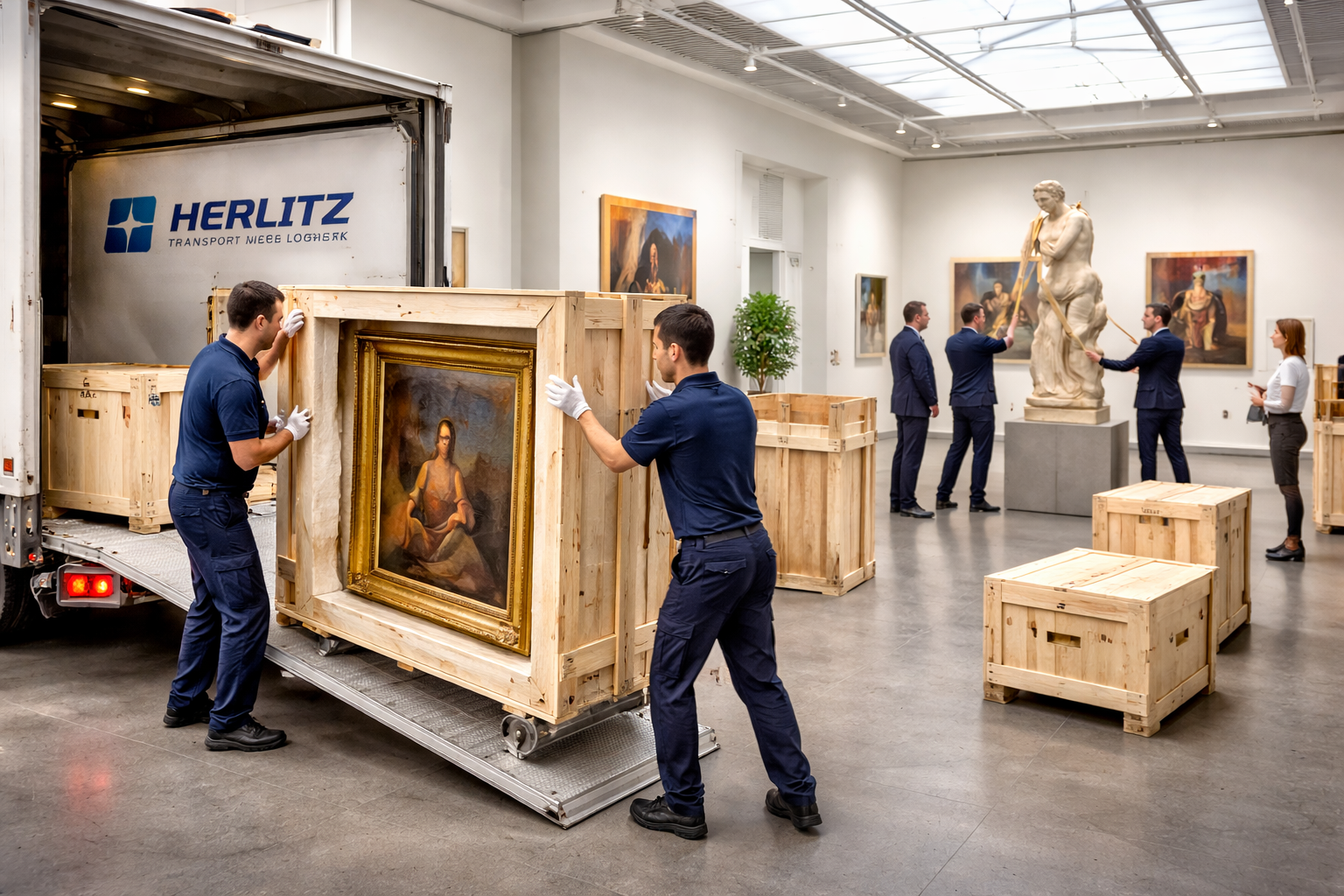 Herlitz Speziallogistik – Wertgüter, IT-Rollout und Eventlogistik München