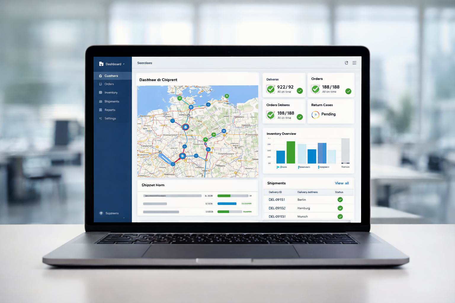 Herlitz JTL Lagerverwaltung Software Monitoring